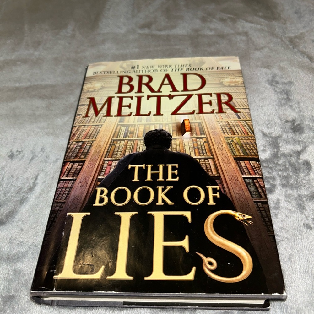 📚BOOK SALE 5 for $20📚 The Book of Lies by Brad Meltzer, Hardcover, 2008